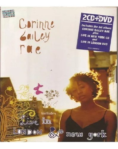 Corinne Bailey Rae - Live London & New York - 2cd + 1 Dvd  