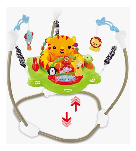 Baby Jumper Funny Smile Interactivo, Luces ,sonido = Fisher