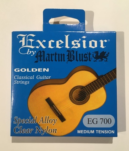 Encordado Guitarra Criolla Excelsior - Eg700 Martin Blust