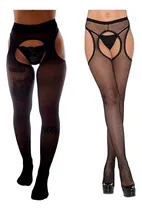 Comprar Panty Portaligas Medias Abiertas Red Lenceria Pantimedia 