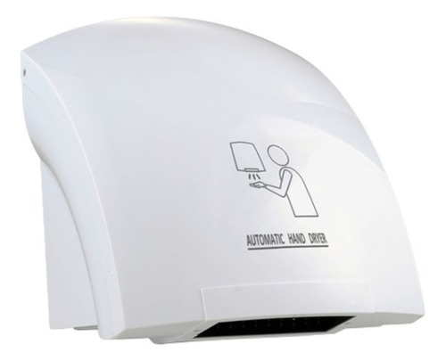 Secadores De Mano Con Sensor, Mxysf-001, Sensor 20cm, 2100w, Color Blanco
