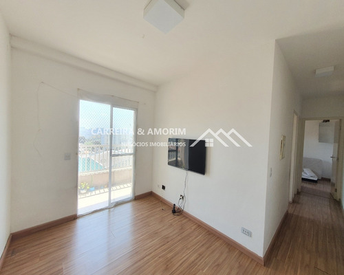 Apartamento A Venda, 2 Dormitórios, Sala 2 Ambientes + Sacada, Móveis Planejados, 1 Vaga De Garagem. 5 Minutos Metrô Campo Limpo. Jardim Casa Blanca. - Ap00177 - 69414882