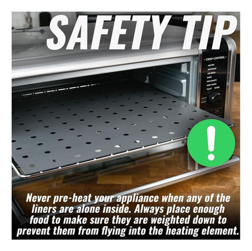 Mats Reutilizables De Infraovens Compatibles Con Ninja Foodi
