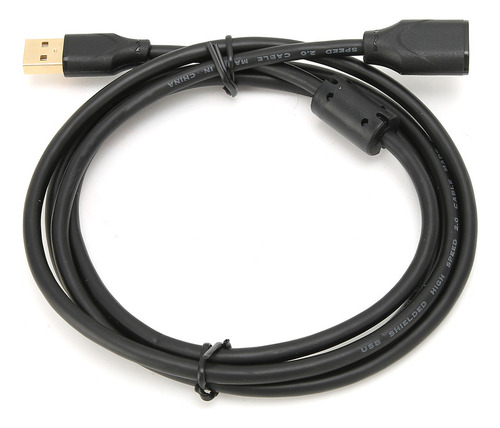 Cabo De Extensão Usb 2.0, Conector Dourado, Flexível