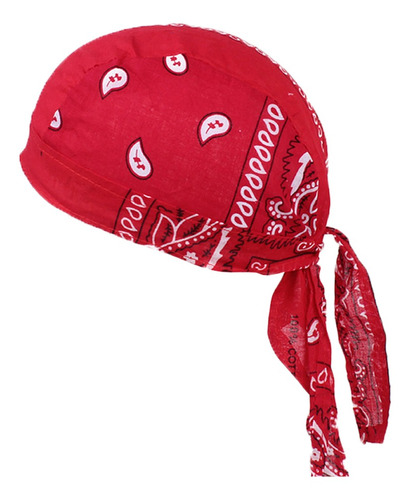 Pañuelo De Algodón Durag Skull Cap Chemo Con Cabeza De Pirat