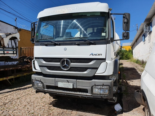 Mercedes-benz Axor 3131 6x4 Ano 2014 Tanque Pipa Traçado