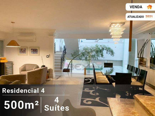Imagem 1 de 19 de Casa De 5 Dormitórios Sendo 4 Suítes À Venda Por R$ 4.090.000,00 - Alphaville 04 - Santana De Parnaíba/sp - Ca0142