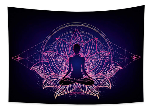 Haoyiyi Tapiz Chakra 39.4 X 27.6  Para Colgar Pared Yoga