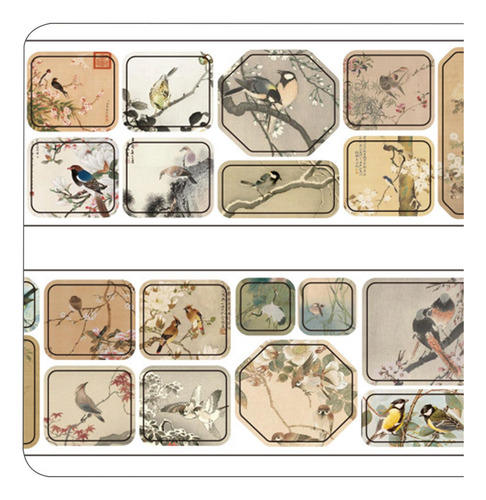 Pegatinas De Álbum De Recortes, Pegatinas De Fondo Aves