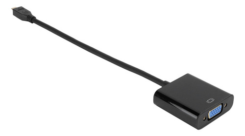 Adaptador De Convertidor De Video Micro Hdmi A Vga 1080p Par