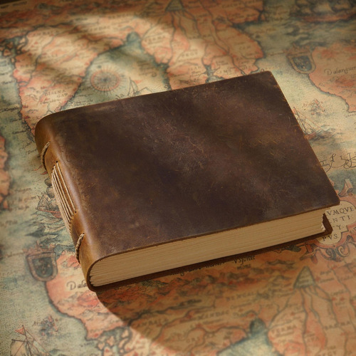 Cuaderno De Retro Hecho A Mano Para Sección Horizontal
