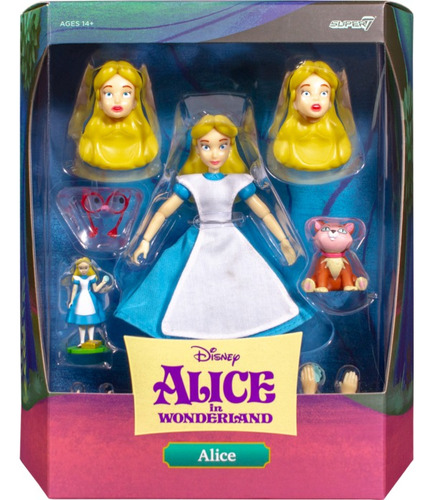 Super7 Ultimates Disney Alice In Wonderland Original