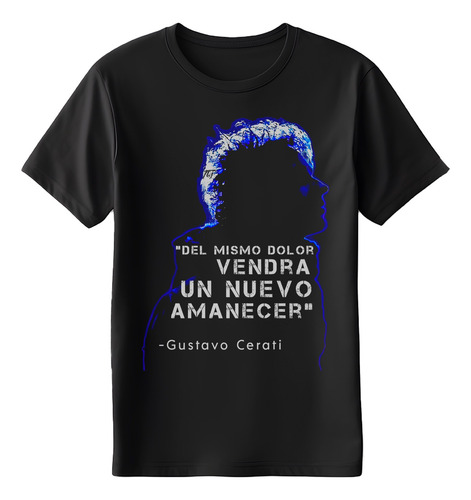 Playera Unisex Gustavo Cerati - Estilo Único