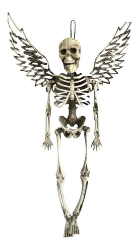 Colgante Esqueleto De Angel Chico Decoración Halloween