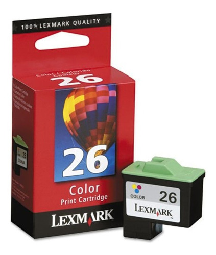 Cartucho Original Lexmark 26 Tricolor 10n1126