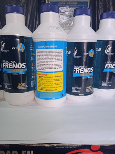 Vf Líquido Para Frenos Brake Fluids Dot 4 Presentación290cm3