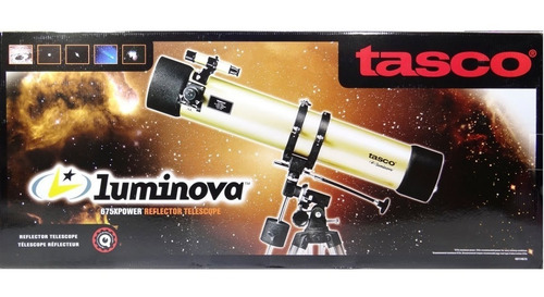 Imagen 8 de 10 de Telescopio Reflecto Tasco Luminova 900 X 4.5 Profesional