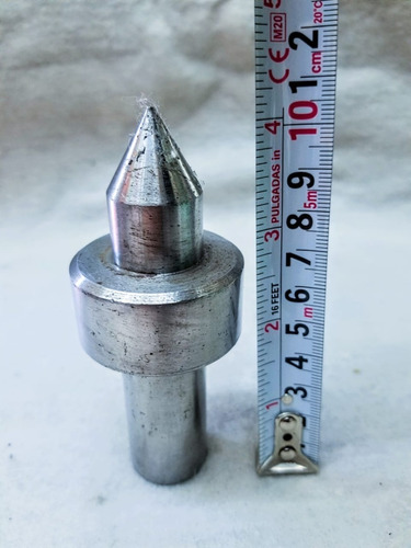 Punto Fijo Para Torno Punta Larga 1 Pulg. (Usado)