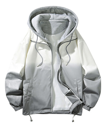 Chaqueta R Para Hombre Con Bolsillo De Doble Cara, Casual, H