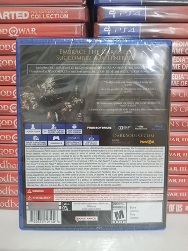 Dark Souls 3 (novo) Ps4 (Usado)