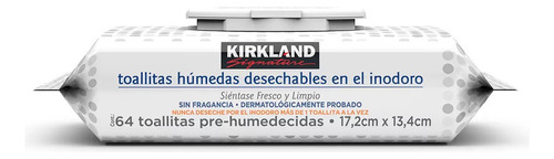Toallitas Humedas Desechables En El Inodoro Kirkland 640pz