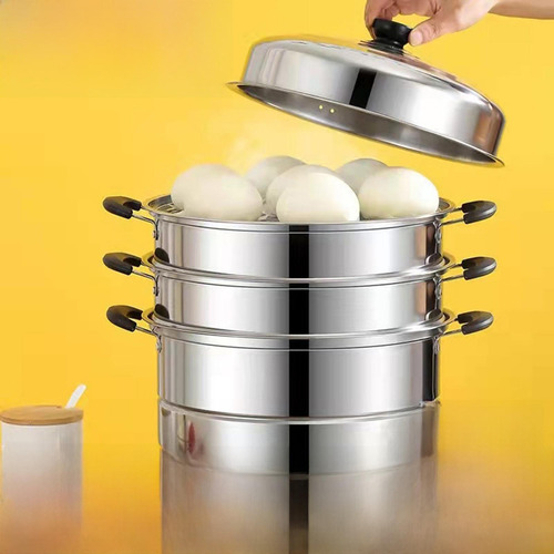 Olla De Con Tapa, Vaporizador De Vaporizador De 30 Cm