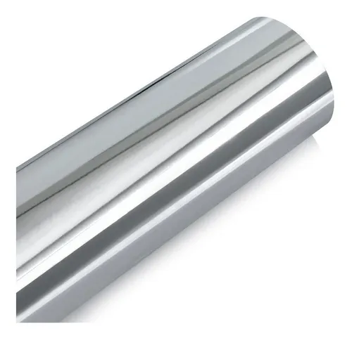 comprar Vinil Plata Espejo Cromo Corte Adhesivo Metálico 2 M X 61 Cm