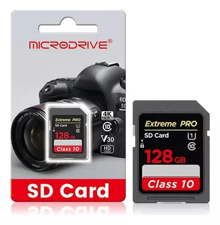 Cartão Memória Sd Microdrive Sdxc 128gb Extreme Pro 40mbs 4k