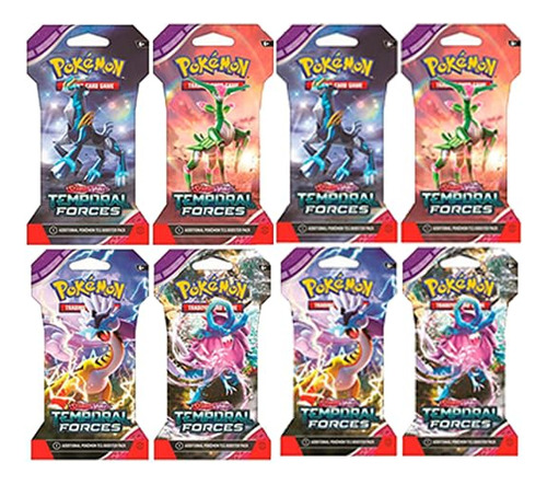 Paquete De Refuerzo Pokémon Tcg Scarlet Y Violet Temporal Fo