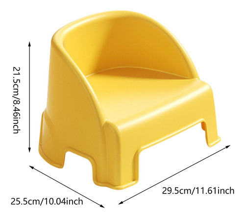 Taburete Pequeño Para Niños, Reposapiés, Amarillo
