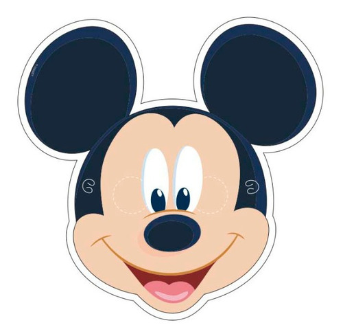 Cotillón Infantil Antifaz Mascara Mickey Y Minnie X6 