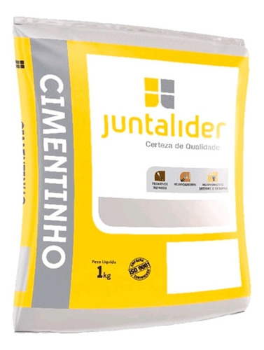 Cimentinho Juntalider 1kg Branco