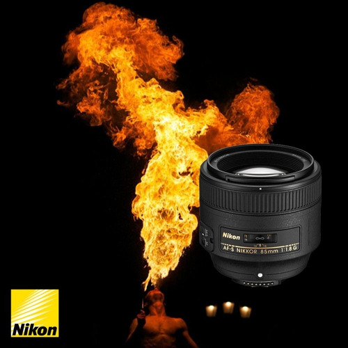 Nikon 85mm Af-s F/1.8g Objetivo Lente Dx / Fx - Inteldeals