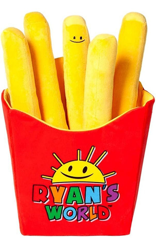 Ryan&#39;s World - Almohada De Peluche Con Patatas Fritas