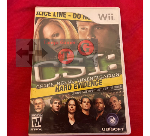 C.s.i. Crime Scene Inv. Hard Evidence / Nintendo Wi / Wii U (Usado)