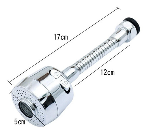 Adaptador De Torneira Giratório Difusor Bico Aerador 360