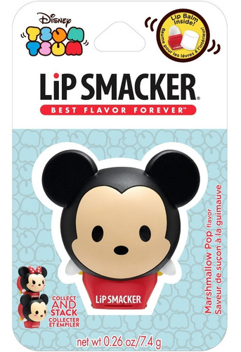 Lip Smacker Disney Bálsamo Labial Mickey Mouse De Malvavisco