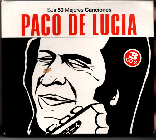 Fo Paco De Lucía Sus 50 Mejores Canciones 3 Cd Ricewithduck