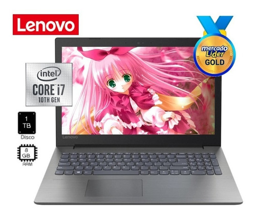 Imagen 2 de 8 de Laptop Portátil Lenovo Core I7 1065g7 8gb 1000gb 15.6 I5