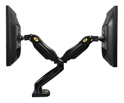 Imagen 1 de 3 de Soporte North Bayou NB F160 de mesa para TV/Monitor de 17" a 27" negro