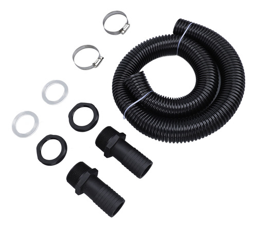 Kit De Conectores De Manguera Rain Barrel De Plástico De 39,