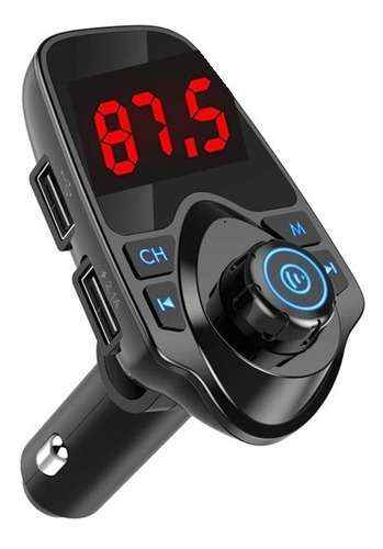 Transmisor Radio Fm Bluetooth Dual Usb Mp3 Cargador Auto