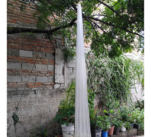 Atarraya Camaronera 1' 2.20 Alto Abre 4 Con Ceno Y Plomo Blanco