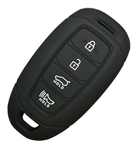Coolbestda Rubber 4 Buttons Key Fob Cover Caja Remota 67fh5