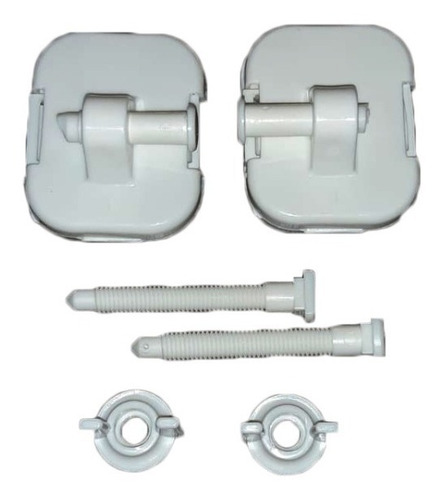 Bisagra De Tapa De Inodoro Plastica Daccord Dac