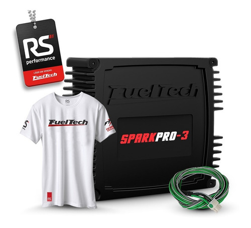 Imagem 1 de 6 de Fueltech Sparkpro-3 (spark Pro 3) + Brindes + 12x Sem Juros
