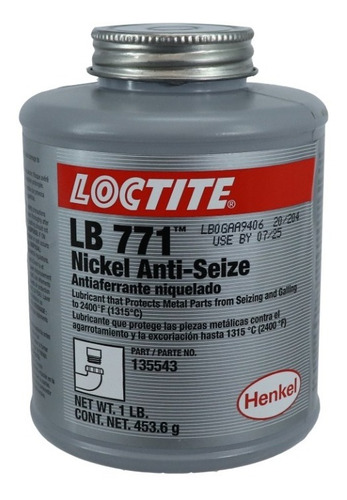 Anti-aferrante Niquelado Loctite 453gr 15202650