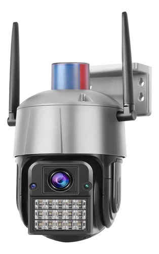 Camara Seguridad Exterior Alarma 1080 Domo 360 Qtz Land Wifi