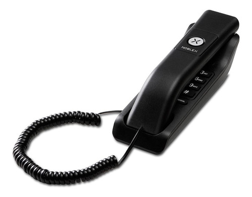 Teléfono Noblex NCT200 fijo - color negro