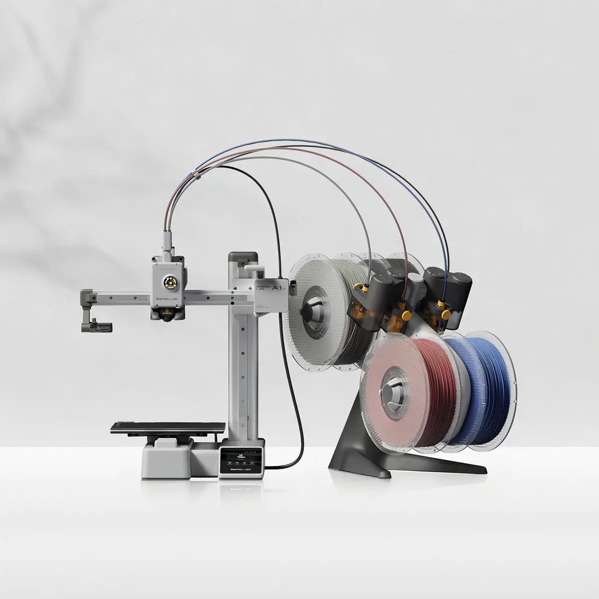 Impressora 3d Bambu Lab A1 Mini Combo Ams Lite Fdm Bivolt Prateado